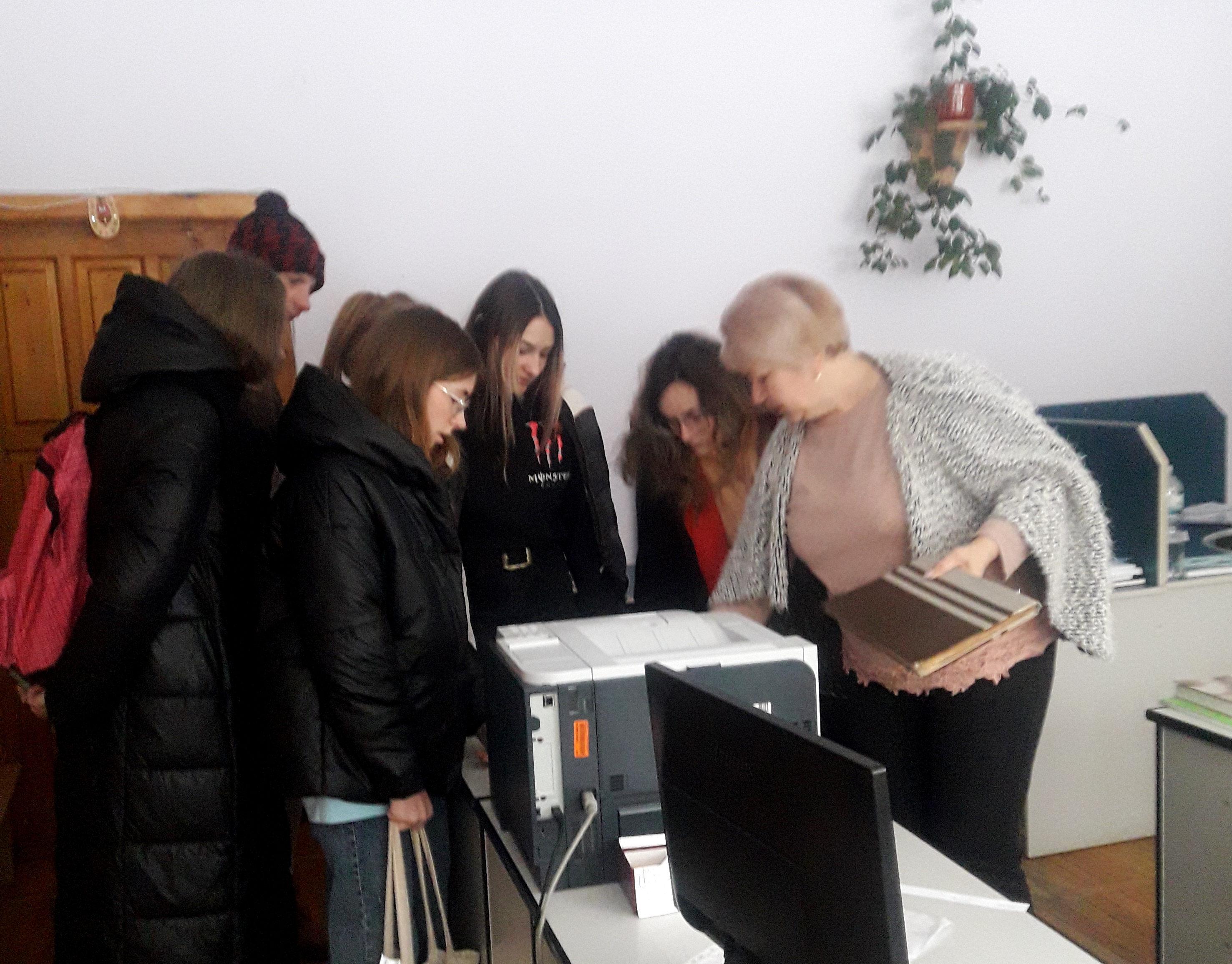 У відділі комплектування фонду та інформаційно-бібліографічного обслуговування